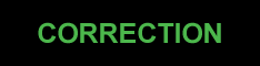 Correction